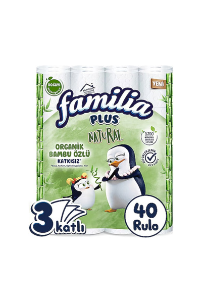 Familia Tuvalet Kağıdı 40'lı Naturel