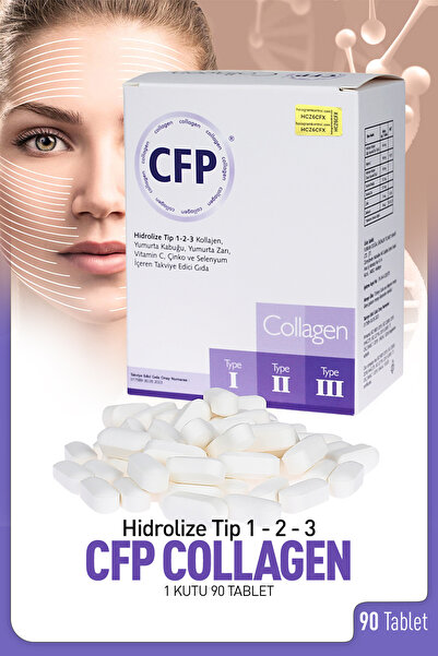 CFP Collagen Tip 1, Tip 2, Tip 3, 90 Tablet