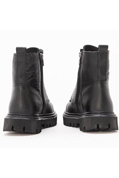 Gusse Γυναικείες δερμάτινες μπότες χακί Carıne 2023