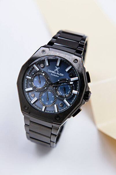 Daniel Klein Dk10174 Lacivert Kadran 3atm Su Geçirmez Fonksiyonları Aktif Erk...