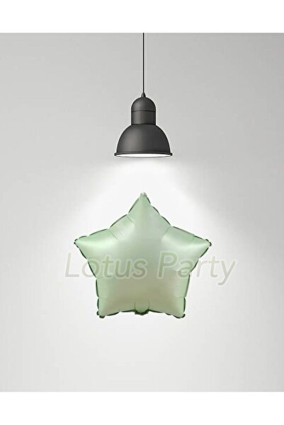 LOTUS PARTY بالون فويل ريترو جرين ستار مقاس 18 بوصة - قطعة واحدة
