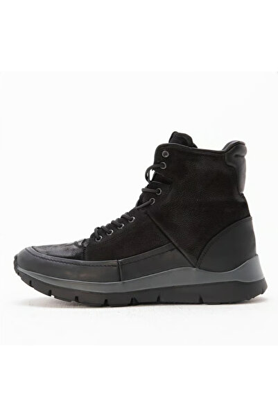 Gusse Ανδρικές μπότες casual από γνήσιο δέρμα Nubuck Hanns 12409