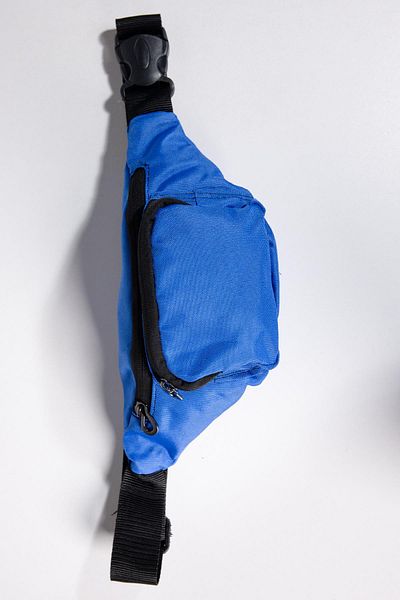 Tudors Geantă Unisex Sax Albastru pentru umăr și talie - 3 compartimente