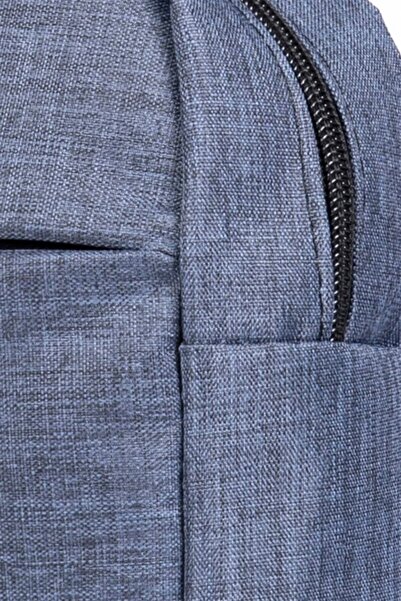 Tudors Унісекс темно-синя сумка через плече з регульованим кросбоді