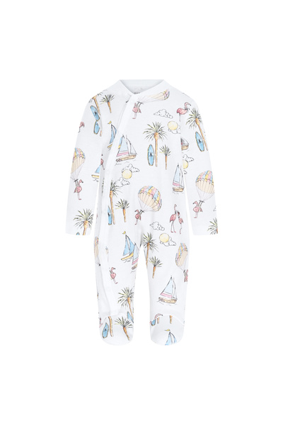 GOOSE Yeni Doğan Bebek 3 Parça Çok Renkli Unisex Hastane Çıkışı Seti