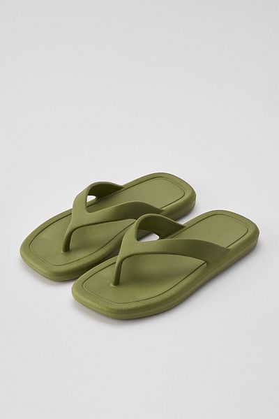 OZYO Kione Khaki Eva - Flip Flops Beach Summer Daily Slippers