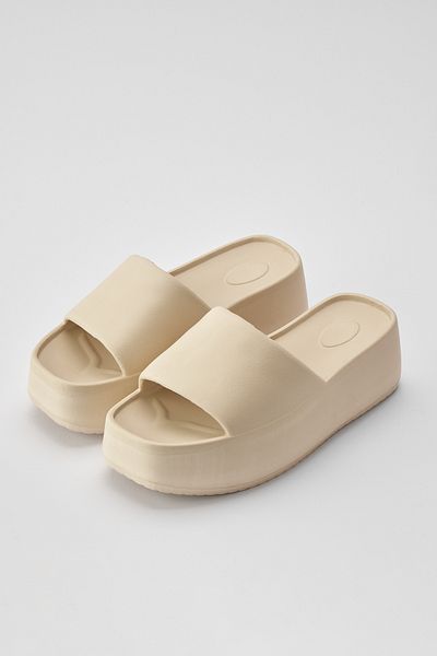 OZYO High Sole GLAZED CREAM Eva - Beach and Daily Summer Slippers