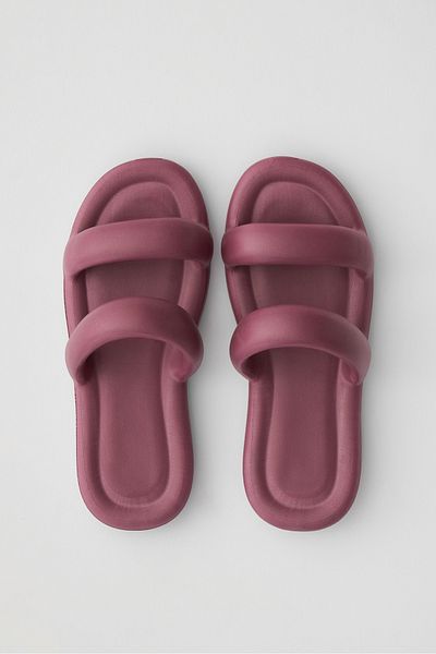 OZYO Arina Cherry Eva Summer Beach Slippers - Double Band Daily Platform
