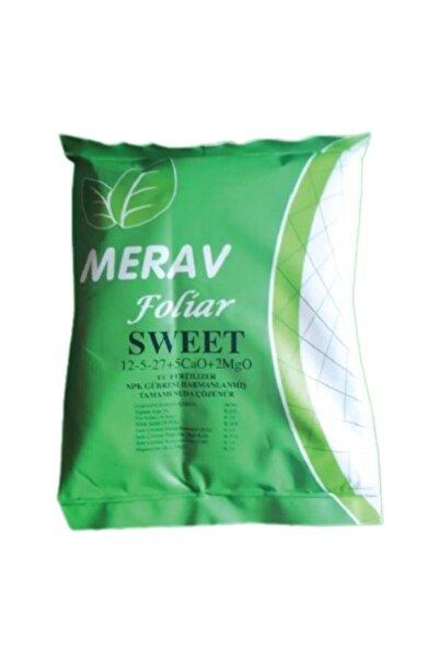 Sweet Merav 12-5-27+5ca0+2mg0 Yaprak Gübresi 1 Kg Ithal
