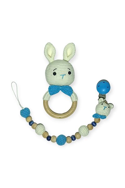 Birmelek - Teether and Pacifier Strap Set
