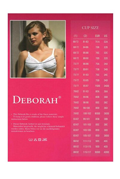 Deborah Lace Underwire Gathering Bra Ecru 6520