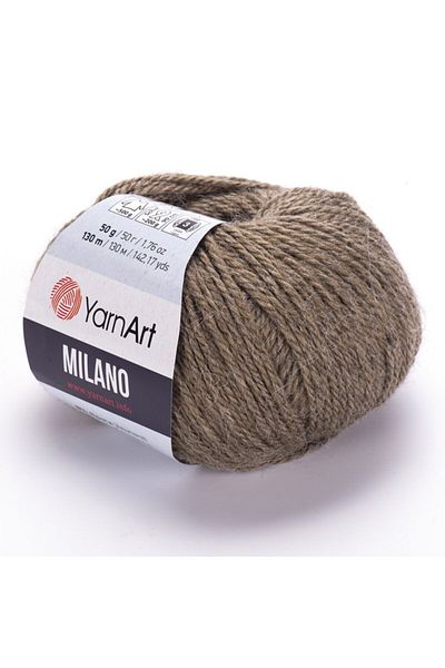 Yarnart Milano - Χειροποίητο Νήμα Πλεξίματος Σκούρο Μπεζ-855