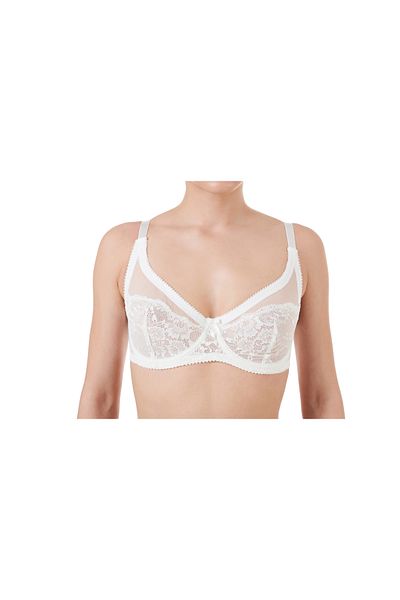 Deborah Lace Underwire Gathering Bra Ecru 6520