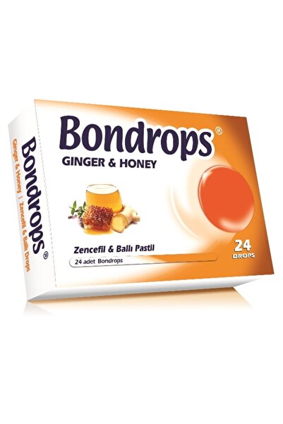 BONDROPS Zencefil Ballı 24 Pastil