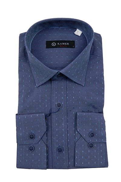 KAMER 9319 009319 Модел Мъжка риза Slim Fit