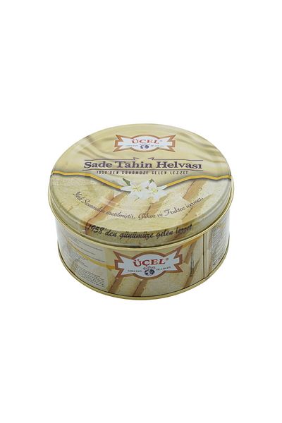 Üçel 830 g Plain Tahini Halva - X3 Pieces