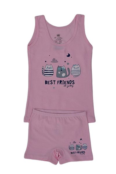 BAGLAN Girl's Best Printed Athlete Boxer Suit 8539 BGL-ST03483