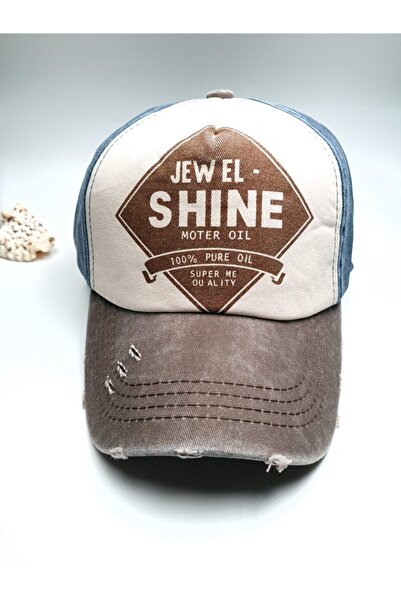 by.accessoriess Unisex Beyzbol Eskitme Kot Şapka