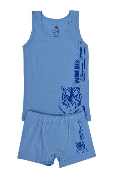 BAGLAN Boy's Lion Printed Athlete Boxer Suit 6037 BGL-ST03472