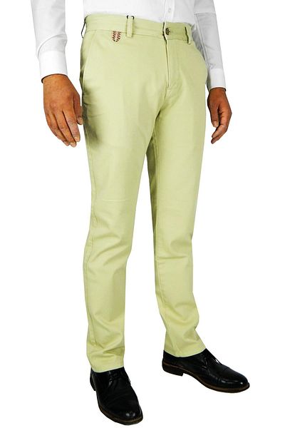 LUCCİO Notra Men's Side Pocket Honeycomb Trousers 111