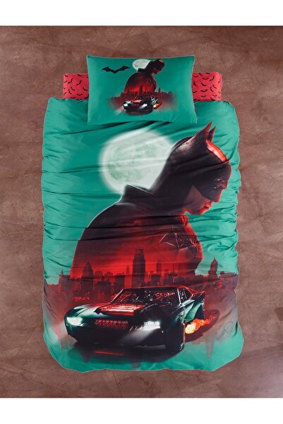 Warner Bross Warner Bros Batman Pamuk Tek Kişilik Nevresim Takımı