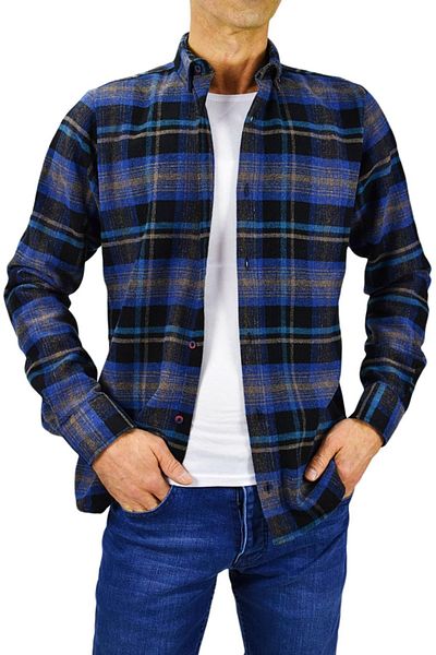 ADVANTE Мъжка риза Slim Fit на каре Lumberjack Bgl-st01711