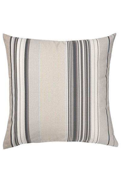 swedish home Husa de perna Solmott, cu dungi gri, 50x50 Cm