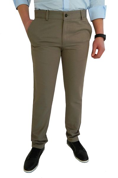 Presto Men's Lion Regular Linen Trousers 3309 Bgl-St00982