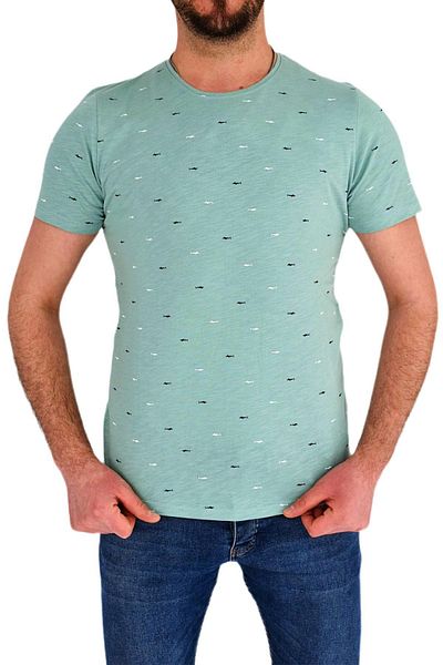 DYNAMO Men's Crew Neck T-Shirt T-768 Bgl-st01834