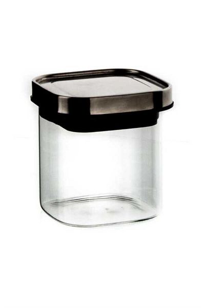 klt Carre Glass Storage Bottom Square 350ml