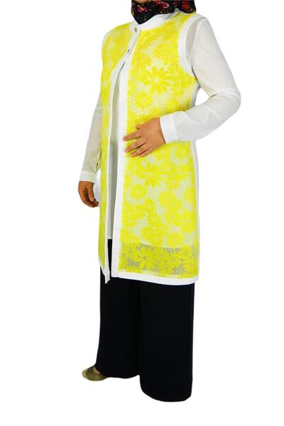 MESAKON Жіноча крепова туніка з гупюром Msk-0262