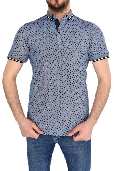 DYNAMO Men's Polo Neck T-Shirt T 807 Bgl st01820