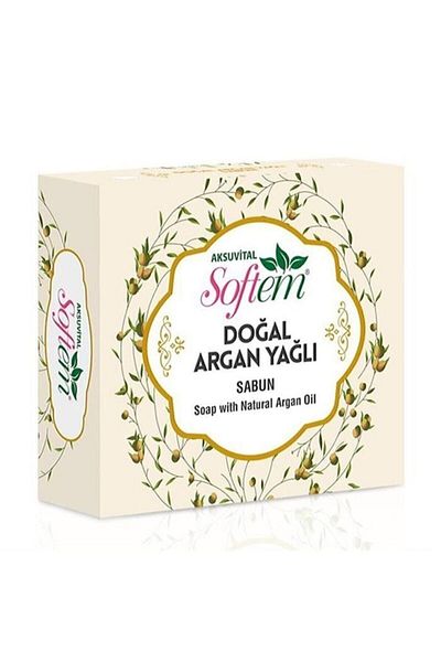 Softem صابون مرطب لحماية البشرة بزيت الأرغان الطبيعي 130 جرام