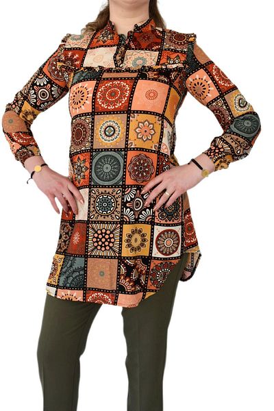 Nazal Women's Ethnic Pattern Tunic Bgl-st02016