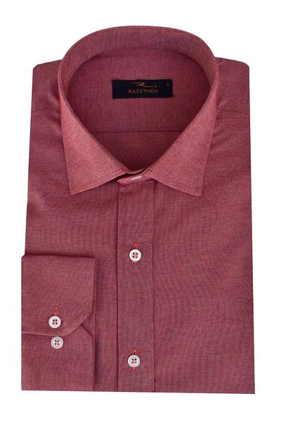 rasstmen Men's Long Sleeve Shirt Silim Fit Bgl-st01912