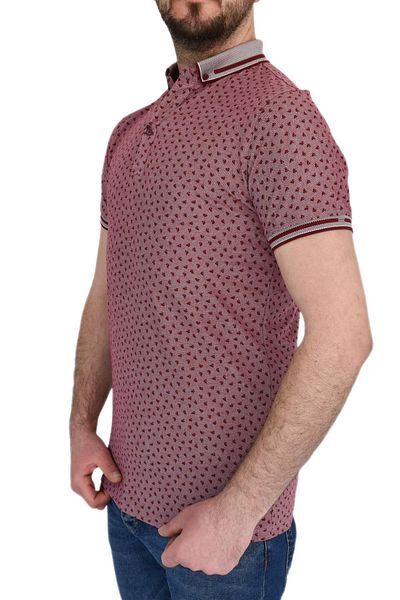DYNAMO Men's Polo Neck T-Shirt - T-807 Bgl-st01820