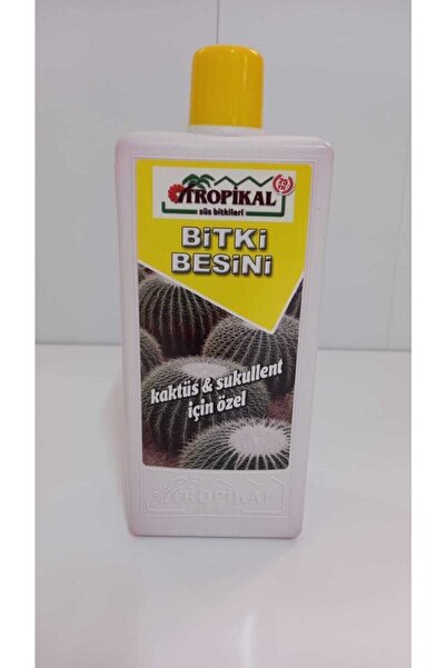TROPİKAL Kaktüs Ve Sukullent Bitki Besini Ve Sıvı Gübresi 1 Litre