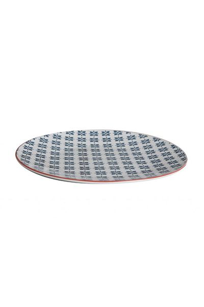 Porland 27cm Blue Mix Match Plate