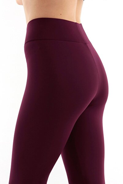 TREND34 سراويل ضيقة للغوص عالية الخصر بدون خياطة من الجانب العادي