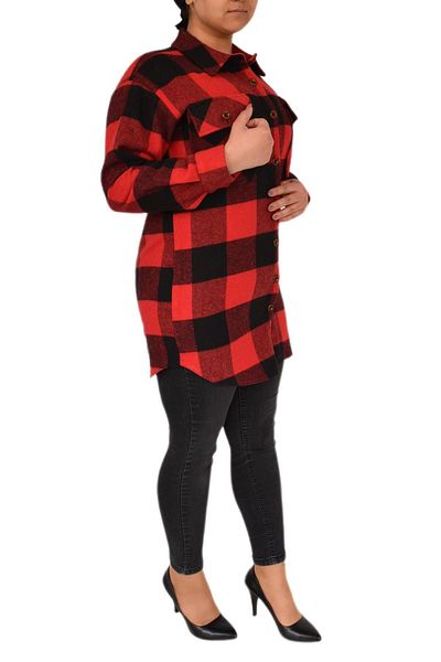 Nazal Women's Lumberjack Shirt Bgl-st02369