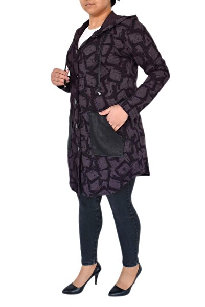 papilla Kadın Mevsimlik Hırka Kapüşonu Dügmeli 9395 Bgl-st02265