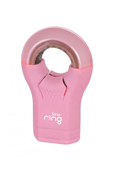Serve Ring Pastel Pink με Γόμα Μολύβι P190301