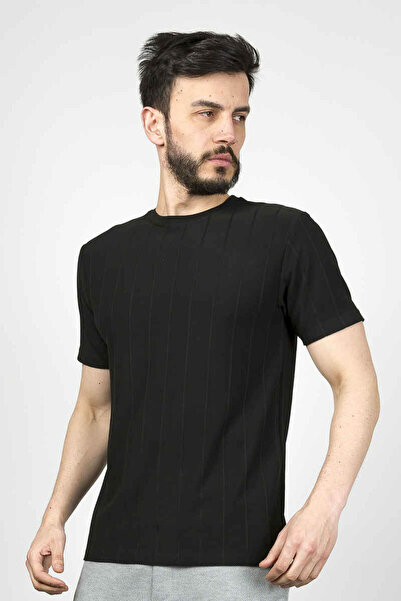 Cazador Ανδρικό μπλουζάκι μαύρο 4161