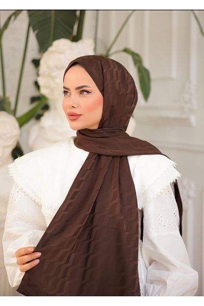 Misa Bitter coffee waterway shawl