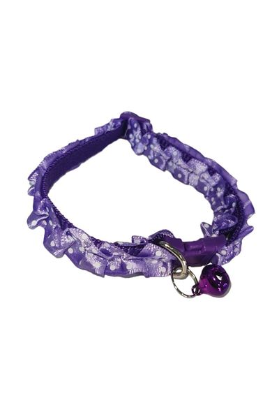 Yongsheng Frilly Cat Dog Collar with Bell 33cm