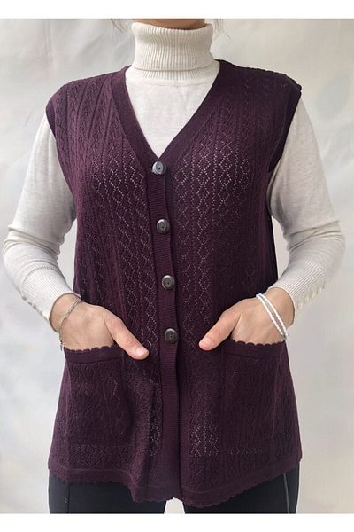 Sergenç Mercerized Short Mother Vest