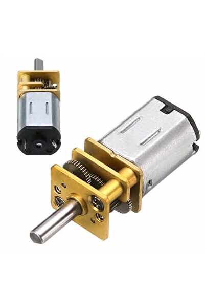 CDM 12v 3000 Rpm N20 Redüktörlü Dc Motor - (Hızlı Çizgi İzleyen Robot Motoru)