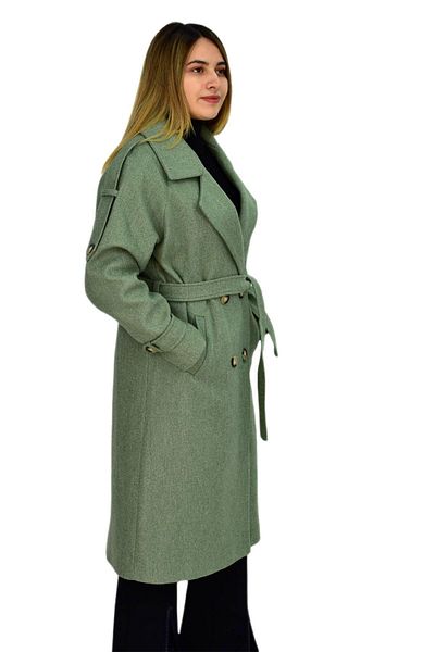ressam Women's Epaulet Stamp Coat K3122 BGL-ST03283