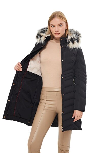 DYNAMO Palton sport cu glugă pentru femei de mărime mare M5302 BGL-ST03221