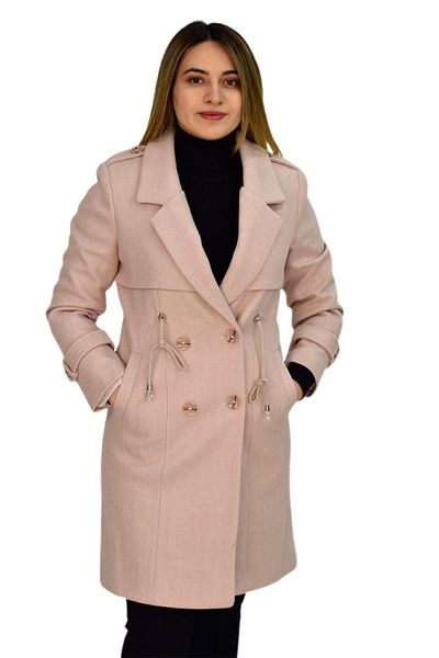 ressam Women's Stamp Coat K3018 BGL-ST03285